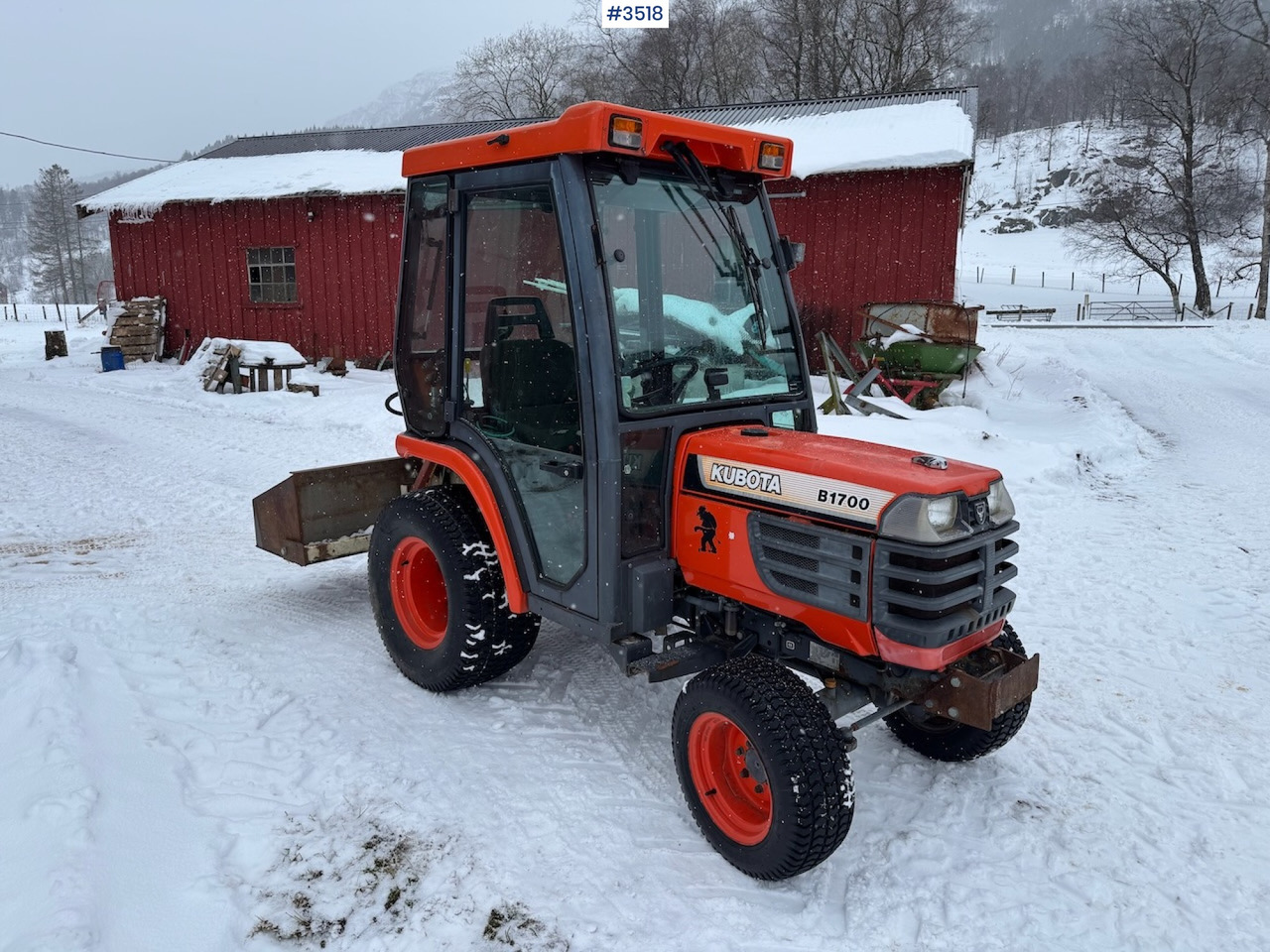 Kubota B1700 with low hours and some extra equipment - Farm tractor: picture 2 Kubota B1700 with low hours and some extra equipment - Farm tractor: picture 2