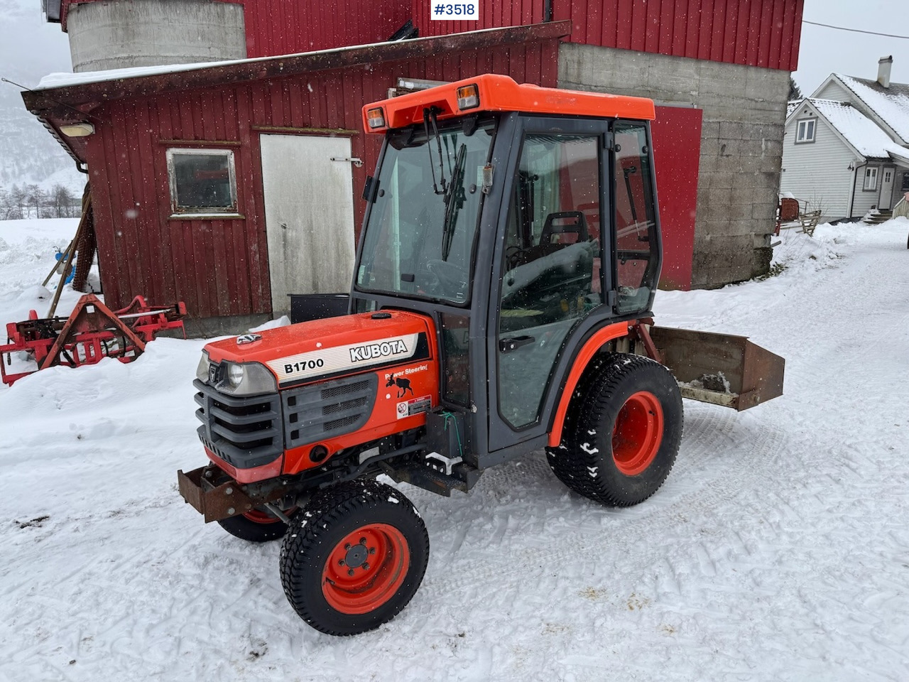 Kubota B1700 with low hours and some extra equipment - Farm tractor: picture 3 Kubota B1700 with low hours and some extra equipment - Farm tractor: picture 3