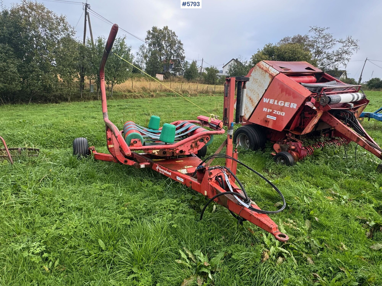 Hay and forage equipment Kverneland un 7335. Partially rep.object: picture 6