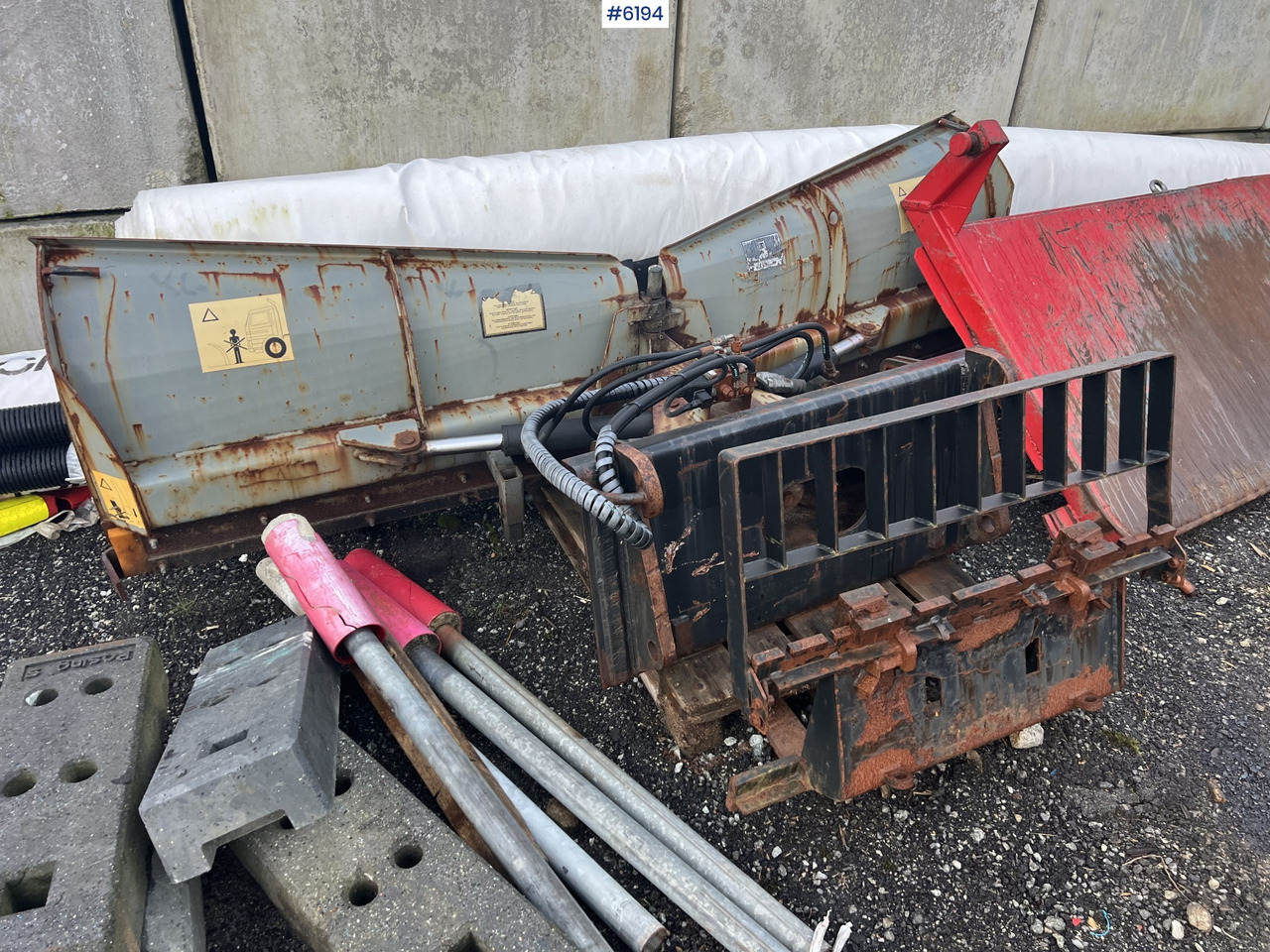 Tellefsdal folding plough for tractor - Municipal/ Special vehicle: picture 3 Tellefsdal folding plough for tractor - Municipal/ Special vehicle: picture 3