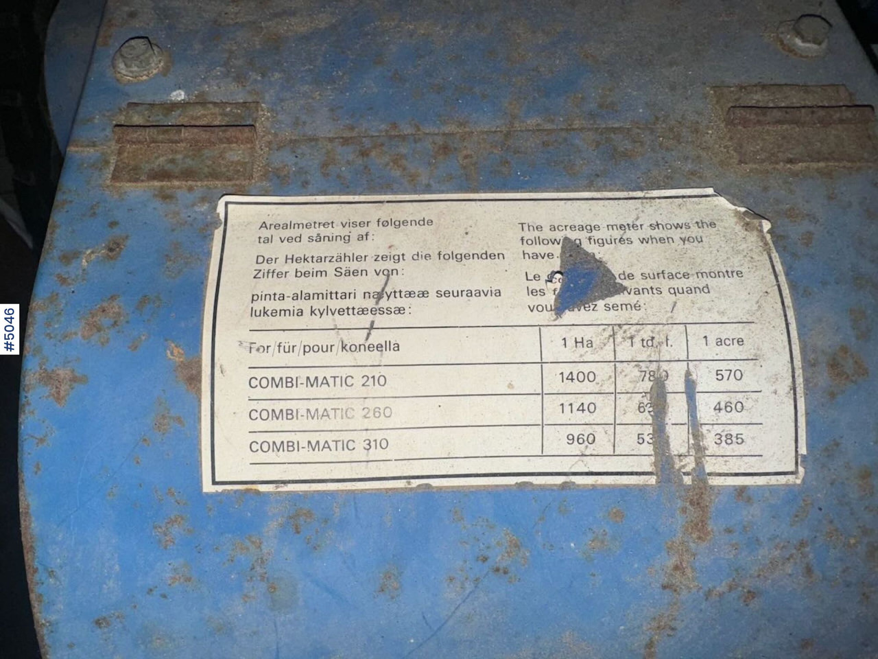 Nordsten Combi-matic 210 - Seed drill: picture 5 Nordsten Combi-matic 210 - Seed drill: picture 5