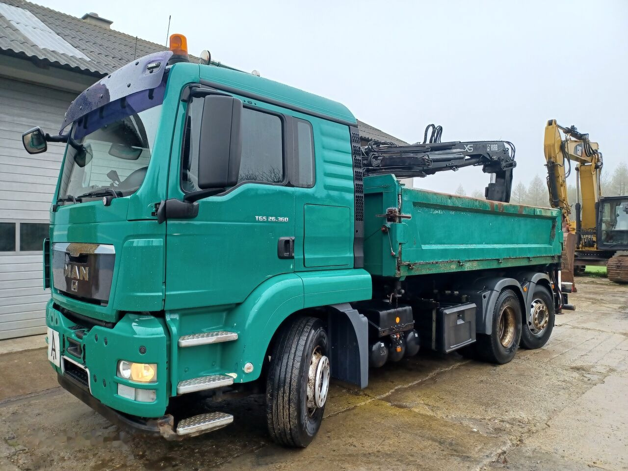 MAN TGS 26.360 - Tipper, Crane truck: picture 1 MAN TGS 26.360 - Tipper, Crane truck: picture 1