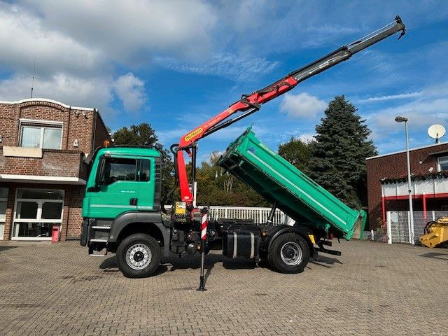 MAN 18.460 MEILLER 3SKipp PALFINGER PK 12002EH 4x2 - Tipper, Crane truck: picture 3 MAN 18.460 MEILLER 3SKipp PALFINGER PK 12002EH 4x2 - Tipper, Crane truck: picture 3