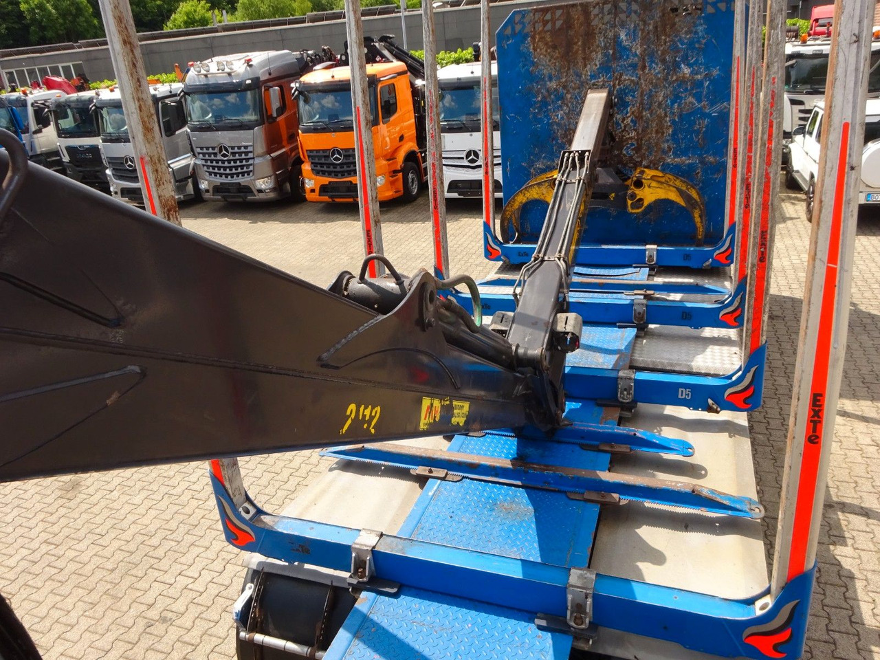 Timber truck, Crane truck MAN 26.510 mit KESLA 2112 Holzkran+Kabine+Greifer: picture 11 Timber truck, Crane truck MAN 26.510 mit KESLA 2112 Holzkran+Kabine+Greifer: picture 11