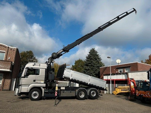 MAN 28.500 TGS 3Skipper + Fassi 395 Kran+Greifer 6x2 - Crane truck: picture 4 MAN 28.500 TGS 3Skipper + Fassi 395 Kran+Greifer 6x2 - Crane truck: picture 4
