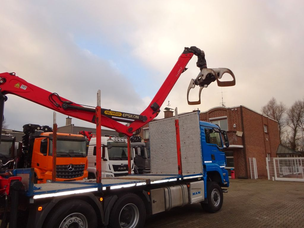 MAN 28.500 TGS mit EPSILON-Kran+Achleitner Anhänger - Timber truck, Crane truck: picture 5 MAN 28.500 TGS mit EPSILON-Kran+Achleitner Anhänger - Timber truck, Crane truck: picture 5