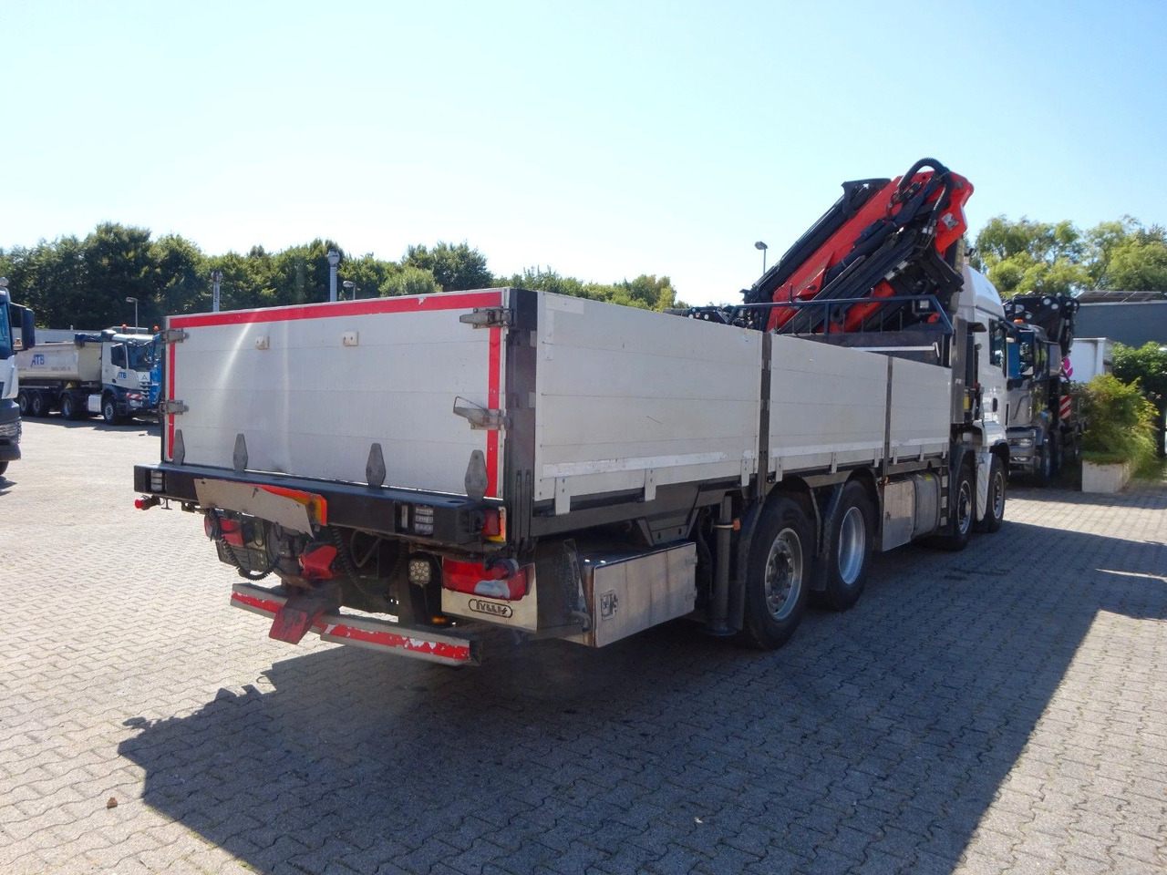 Crane truck MAN 35.480 HYDRO TGS Pritsche + PK 65002 Kran 8x2-4: picture 13 Crane truck MAN 35.480 HYDRO TGS Pritsche + PK 65002 Kran 8x2-4: picture 13