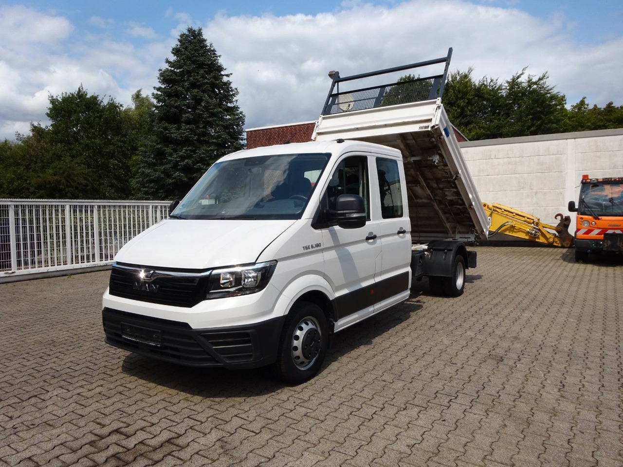 MAN 6.180 TGE MEILLER 3Skipper Doppelkabine 4x2 - Tipper van, Crew cab van: picture 1 MAN 6.180 TGE MEILLER 3Skipper Doppelkabine 4x2 - Tipper van, Crew cab van: picture 1