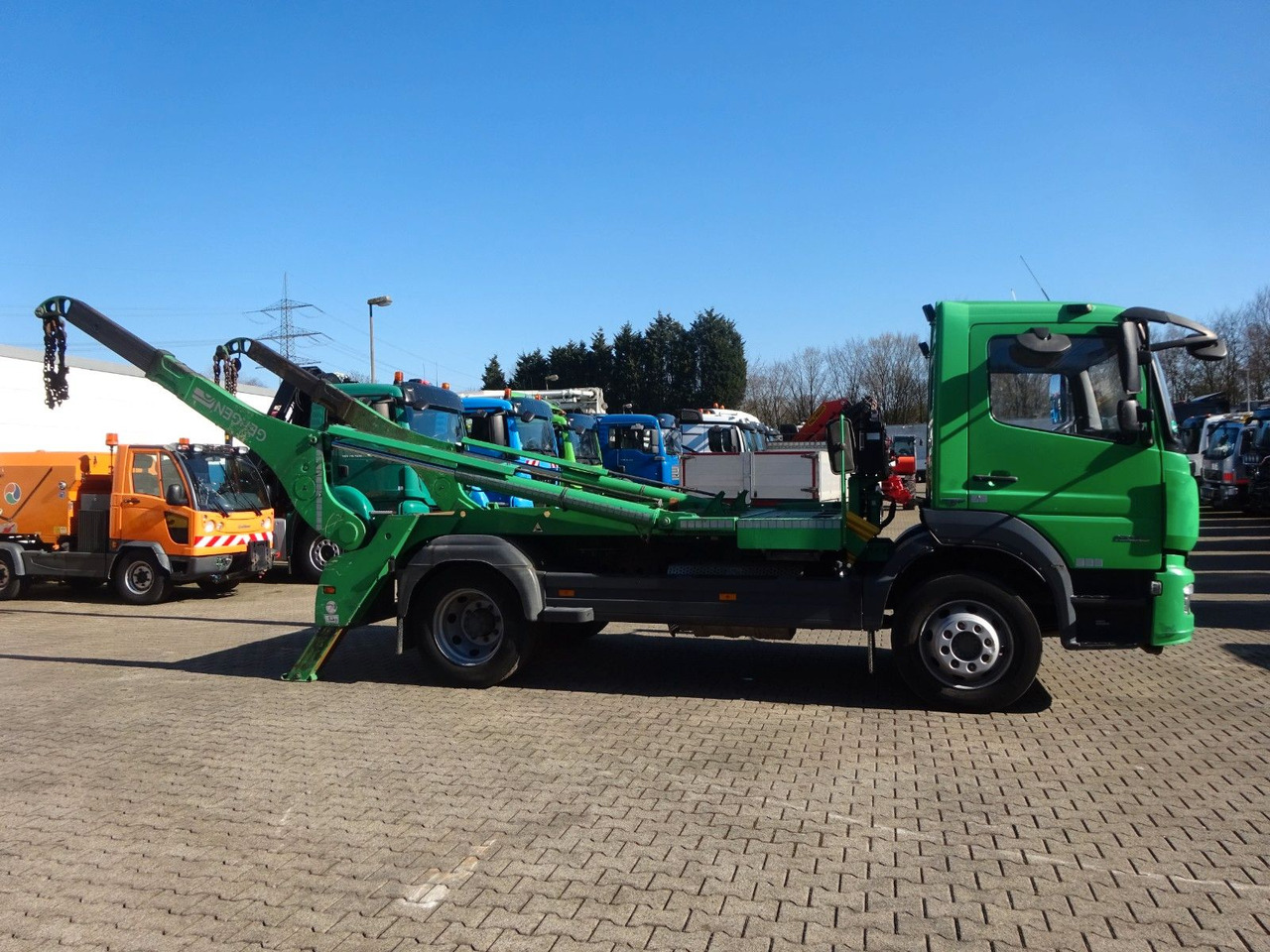 Mercedes-Benz 1530 Atego Gergen Absetzkipper 4x2 - Tipper: picture 5 Mercedes-Benz 1530 Atego Gergen Absetzkipper 4x2 - Tipper: picture 5