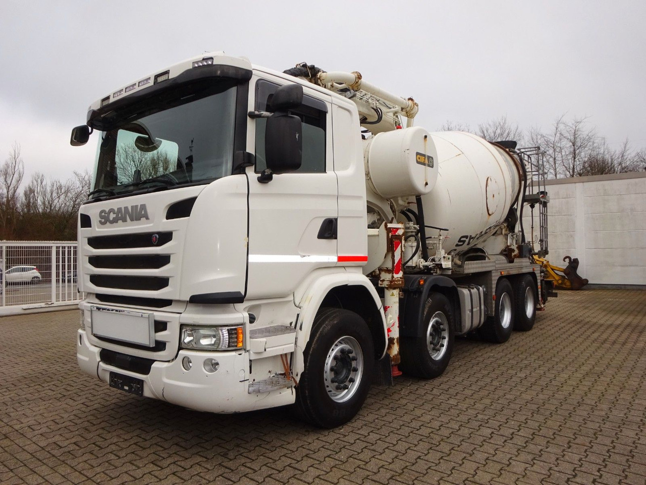 Scania PUMI CIFA 32 Meter  4 Knick. Scania PUMI CIFA 32 Meter  4 Knick. - Concrete pump truck: picture 5 Scania PUMI CIFA 32 Meter  4 Knick. Scania PUMI CIFA 32 Meter  4 Knick. - Concrete pump truck: picture 5