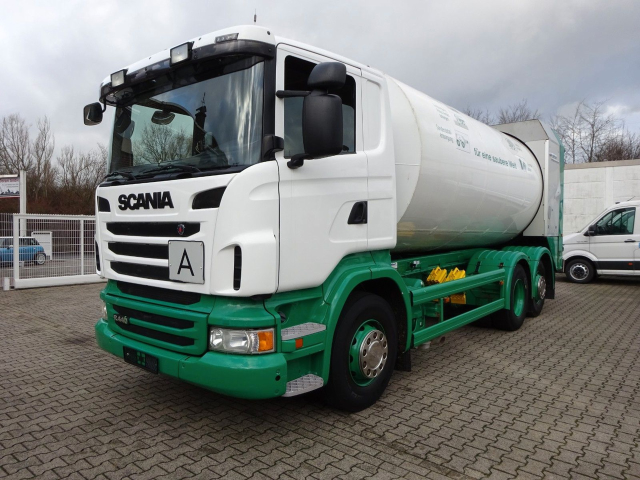 Scania R440 mit FAUN ROTOPRESS 521 L Euro 6 Scania R440 mit FAUN ROTOPRESS 521 L Euro 6 - Refuse truck: picture 1 Scania R440 mit FAUN ROTOPRESS 521 L Euro 6 Scania R440 mit FAUN ROTOPRESS 521 L Euro 6 - Refuse truck: picture 1