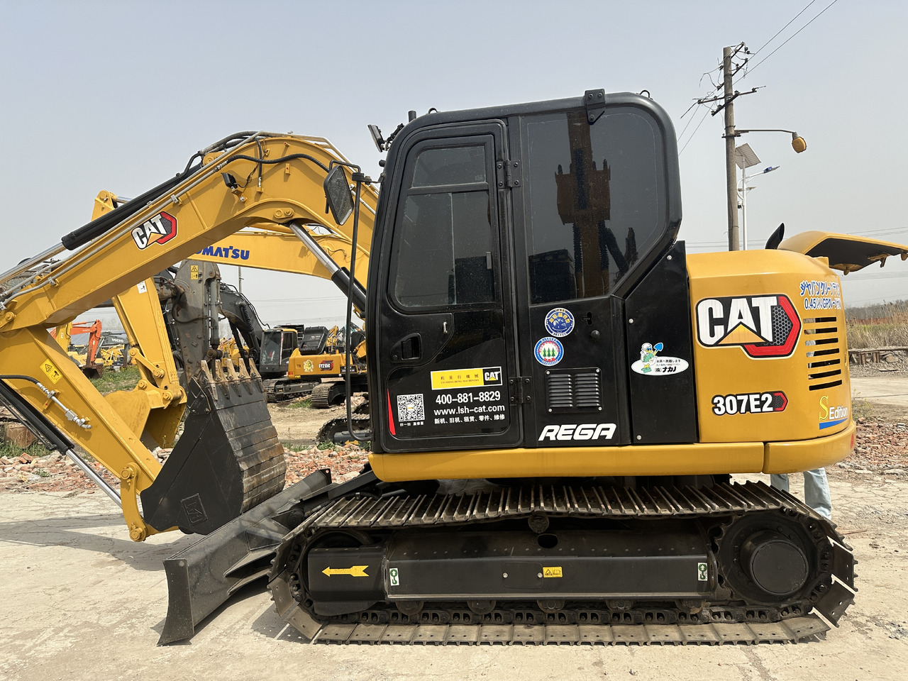CATERPILLAR 307E2 - Mini excavator: picture 1 CATERPILLAR 307E2 - Mini excavator: picture 1