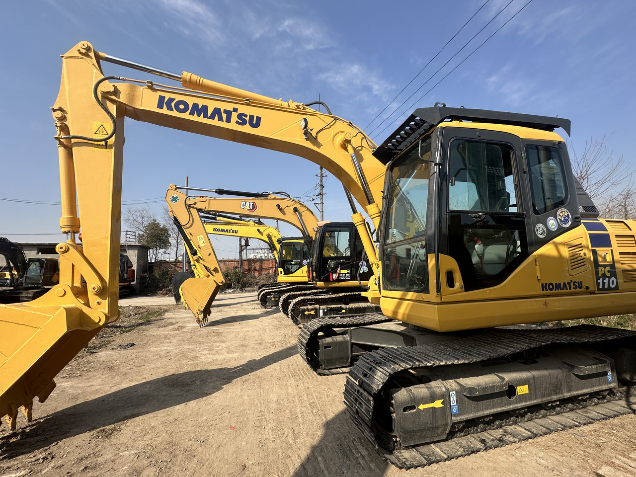 Komatsu PC110 - Crawler excavator: picture 2 Komatsu PC110 - Crawler excavator: picture 2