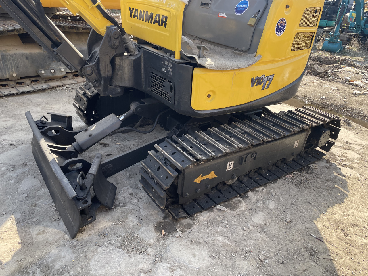YANMAR Vio17 - Mini excavator: picture 5 YANMAR Vio17 - Mini excavator: picture 5
