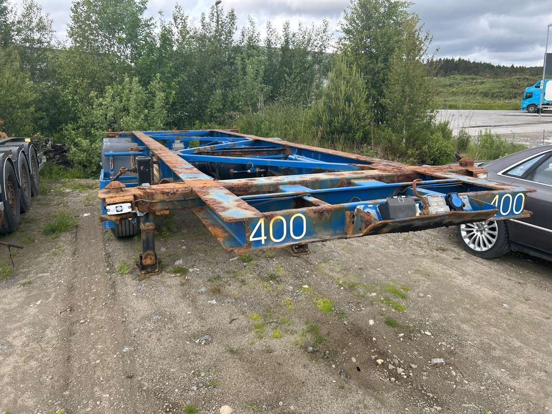 2004 Container-henger TURBO`HOET CONTAINERSEMITRAILER EU-godkjent - Container transporter/ Swap body semi-trailer: picture 2 2004 Container-henger TURBO`HOET CONTAINERSEMITRAILER EU-godkjent - Container transporter/ Swap body semi-trailer: picture 2