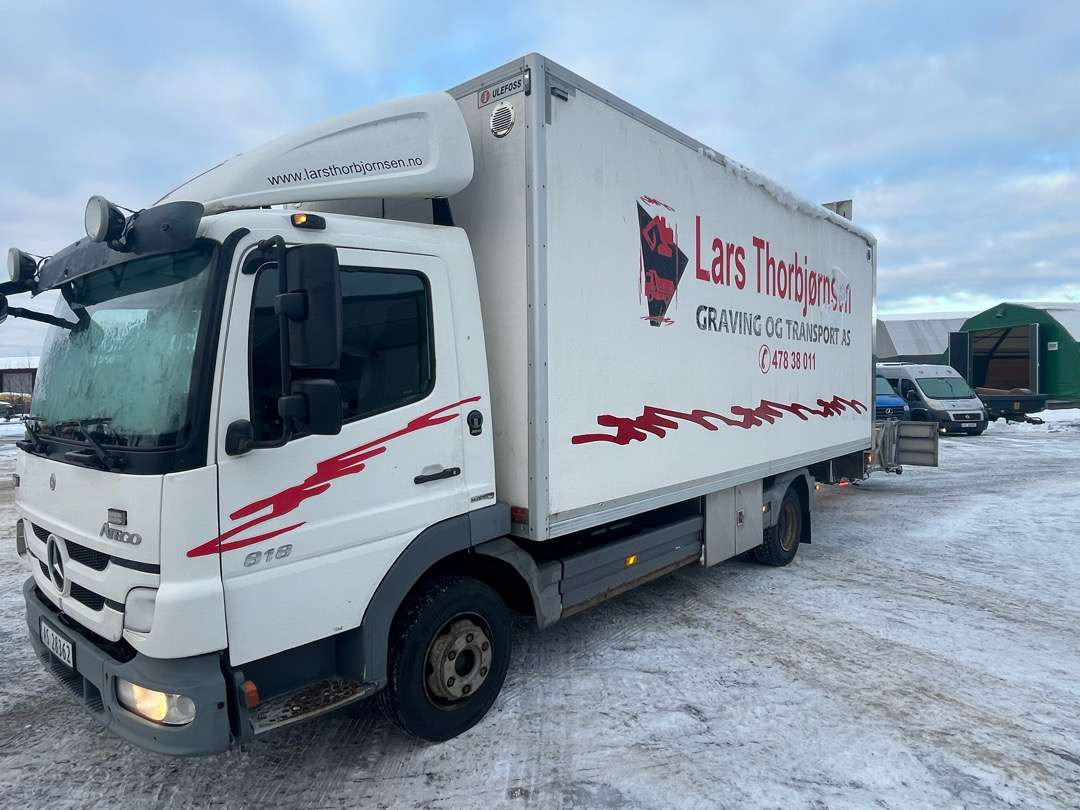 2011 Mercedes-Benz putebil/skapbil EU-godkjent (NY minstepris) - Box truck: picture 1 2011 Mercedes-Benz putebil/skapbil EU-godkjent (NY minstepris) - Box truck: picture 1