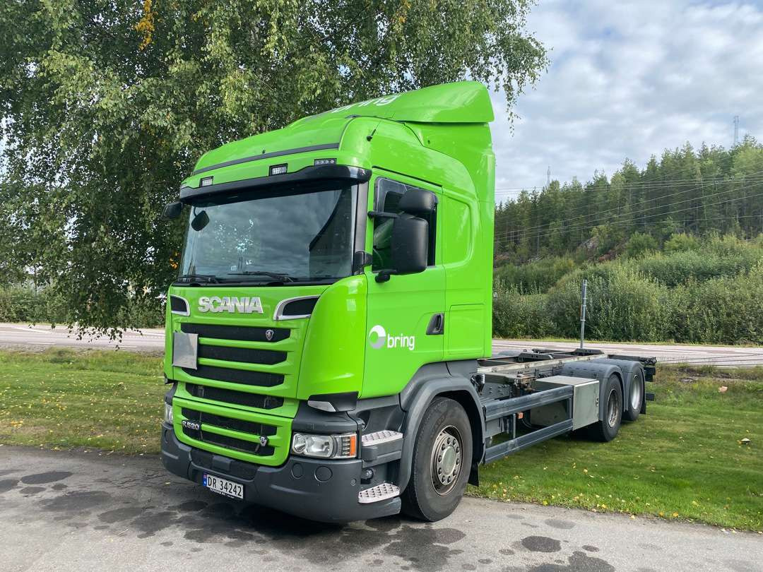 2016 Containerbil Scania R520 Euro 6 - Container transporter/ Swap body truck: picture 1 2016 Containerbil Scania R520 Euro 6 - Container transporter/ Swap body truck: picture 1