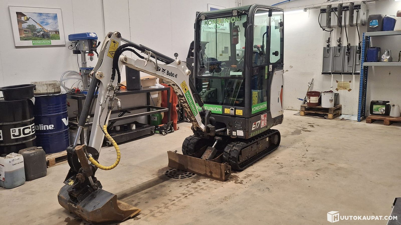 Bobcat E17 excavator, 2017 model, 1,997 h, Espoo - Mini excavator: picture 1 Bobcat E17 excavator, 2017 model, 1,997 h, Espoo - Mini excavator: picture 1
