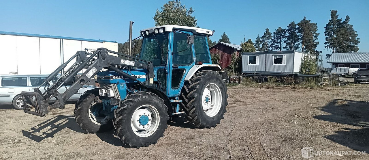 Ford 6610 MK II Turbo + Trima 1420, 1988, Diesel, 6 700 h, Leppävirta - Farm tractor: picture 3 Ford 6610 MK II Turbo + Trima 1420, 1988, Diesel, 6 700 h, Leppävirta - Farm tractor: picture 3