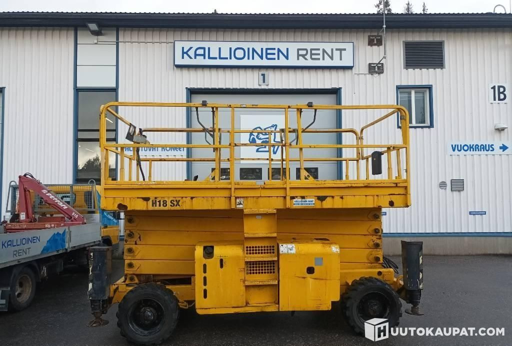Haulotte H18 SX, scissor lift, 2005, Hyvinkää - Scissor lift: picture 1 Haulotte H18 SX, scissor lift, 2005, Hyvinkää - Scissor lift: picture 1