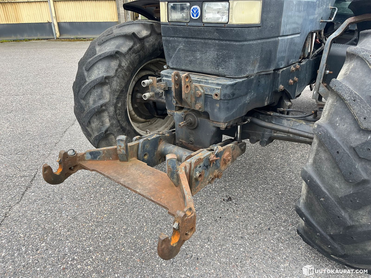 Farm tractor New Holland TM155 tractor with front loader, 2004, Salo: picture 20
