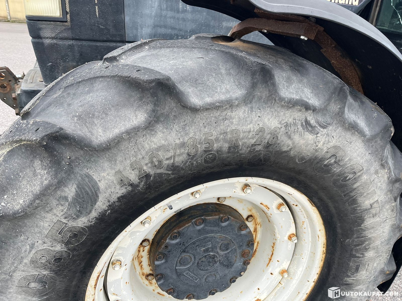 Farm tractor New Holland TM155 tractor with front loader, 2004, Salo: picture 21