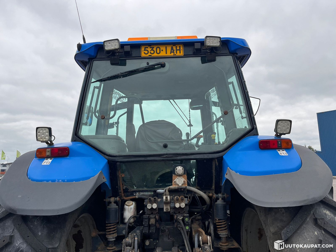 Farm tractor New Holland TM155 tractor with front loader, 2004, Salo: picture 14