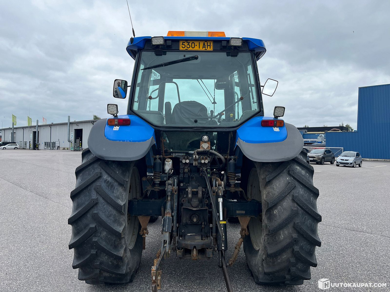 Farm tractor New Holland TM155 tractor with front loader, 2004, Salo: picture 6