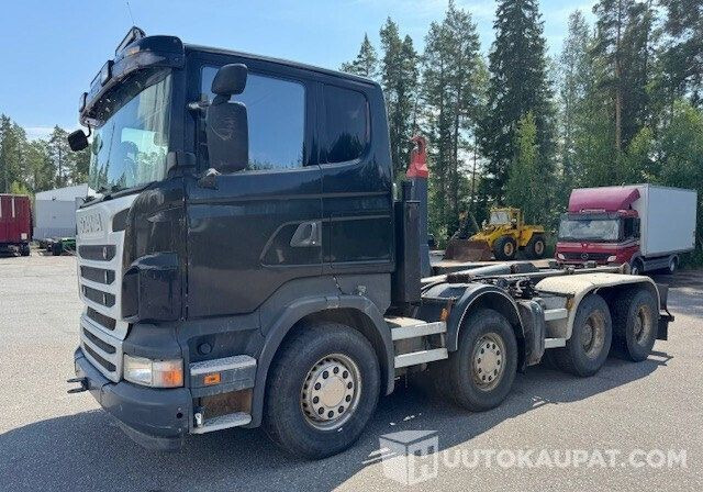 Scania R500 V8, Koukkulavakuorma-auto, 2010, Nakkila - Truck: picture 1 Scania R500 V8, Koukkulavakuorma-auto, 2010, Nakkila - Truck: picture 1