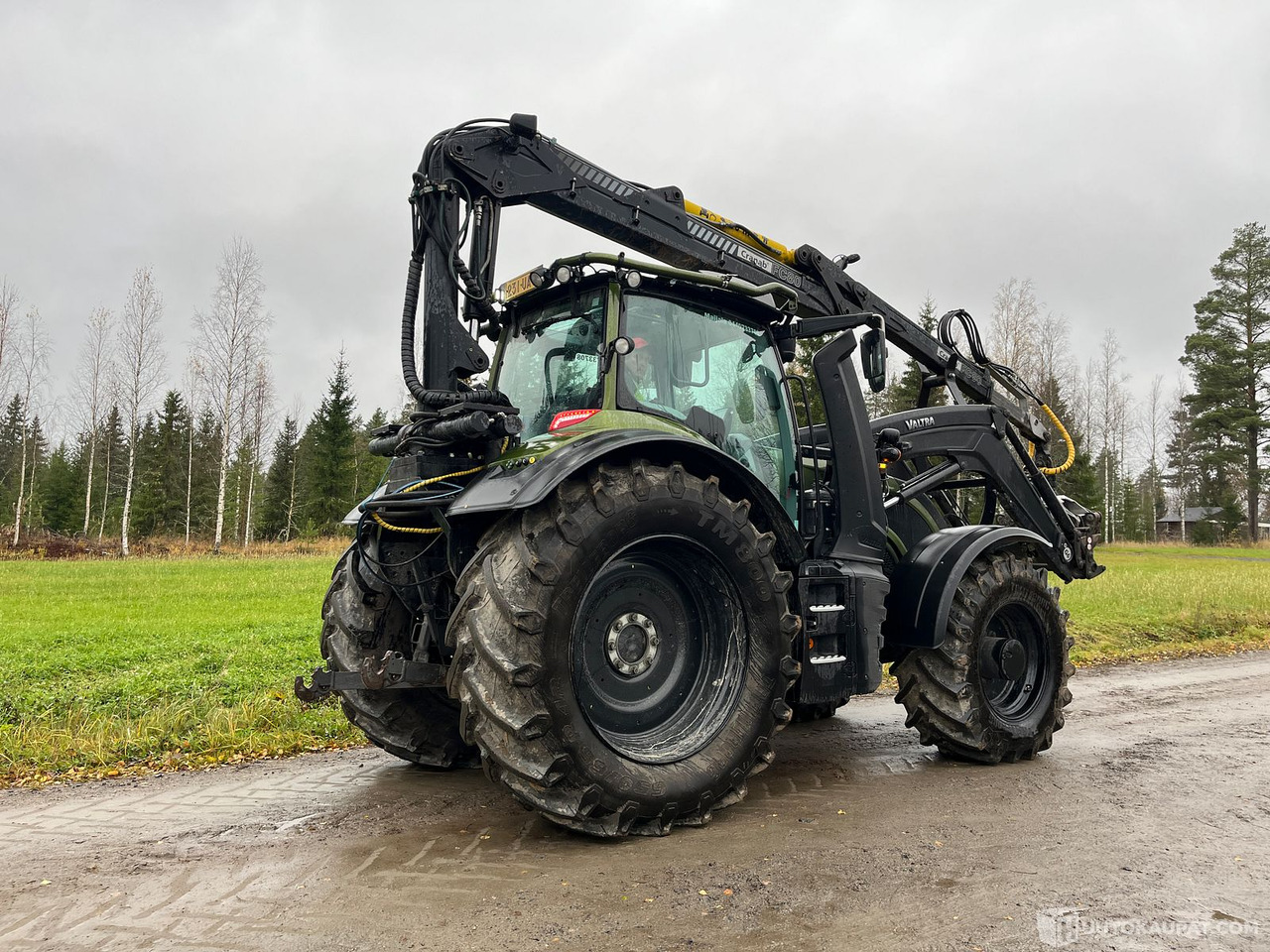 Valtra T 195 Versu ja Cranab vm.2021, Virrat - Farm tractor: picture 5 Valtra T 195 Versu ja Cranab vm.2021, Virrat - Farm tractor: picture 5