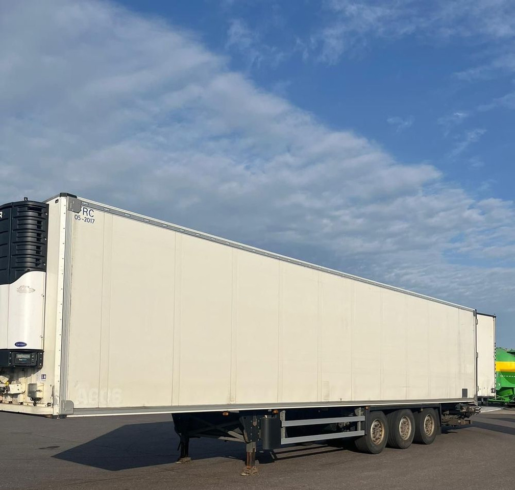 Schmitz Cargobull CARRIER MAXIMA 1300 / WINDA / DOPPEL STOCK / ŚCIANA GRODZIOWA / BELKI / PODNOSZONA OŚ / z Niemiec / TOP STAN 2011/ CARRIER CHŁODNIA CHLODNIA LODÓWKA PODWÓJNY ZAŁADUNEK PIĘTROWA - Refrigerated semi-trailer: picture 2 Schmitz Cargobull CARRIER MAXIMA 1300 / WINDA / DOPPEL STOCK / ŚCIANA GRODZIOWA / BELKI / PODNOSZONA OŚ / z Niemiec / TOP STAN 2011/ CARRIER CHŁODNIA CHLODNIA LODÓWKA PODWÓJNY ZAŁADUNEK PIĘTROWA - Refrigerated semi-trailer: picture 2