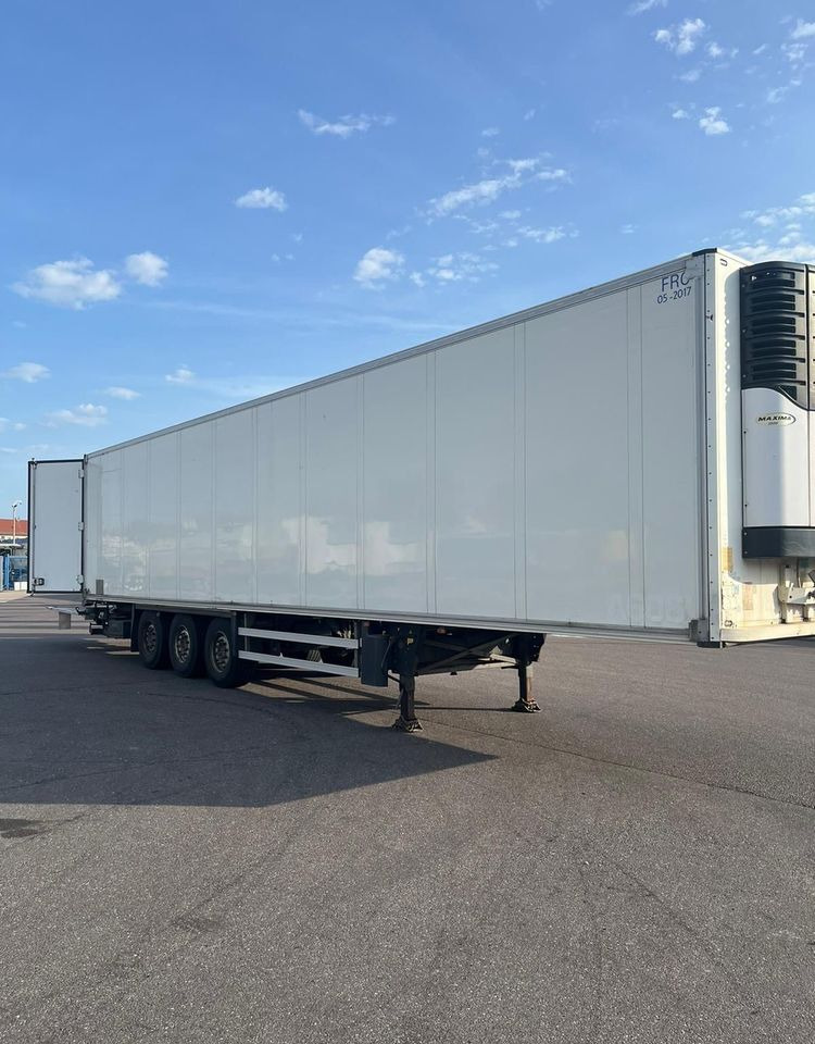 Schmitz Cargobull CARRIER MAXIMA 1300 / WINDA / DOPPEL STOCK / ŚCIANA GRODZIOWA / BELKI / PODNOSZONA OŚ / z Niemiec / TOP STAN 2011/ CARRIER CHŁODNIA CHLODNIA LODÓWKA PODWÓJNY ZAŁADUNEK PIĘTROWA - Refrigerated semi-trailer: picture 1 Schmitz Cargobull CARRIER MAXIMA 1300 / WINDA / DOPPEL STOCK / ŚCIANA GRODZIOWA / BELKI / PODNOSZONA OŚ / z Niemiec / TOP STAN 2011/ CARRIER CHŁODNIA CHLODNIA LODÓWKA PODWÓJNY ZAŁADUNEK PIĘTROWA - Refrigerated semi-trailer: picture 1
