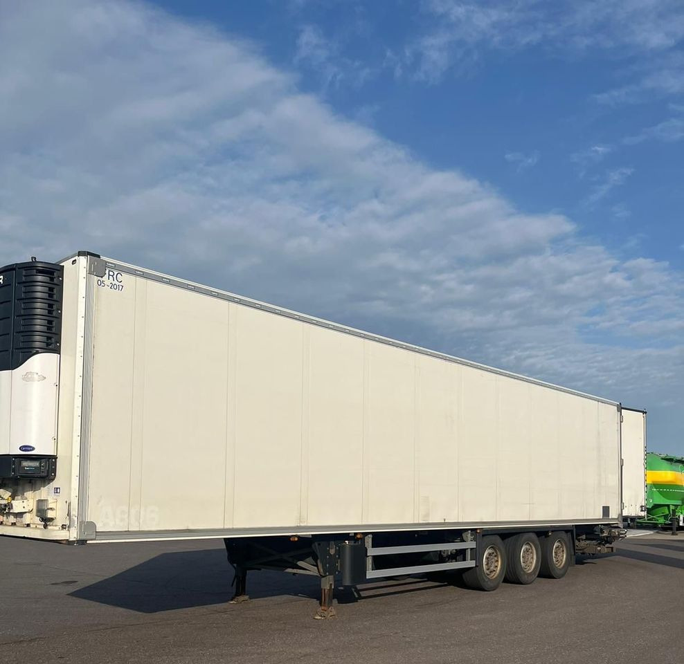 Schmitz Cargobull CARRIER MAXIMA 1300 / WINDA / DOPPEL STOCK / ŚCIANA GRODZIOWA / BELKI / PODNOSZONA OŚ / z Niemiec / TOP STAN 2011/ CARRIER CHŁODNIA CHLODNIA LODÓWKA PODWÓJNY ZAŁADUNEK PIĘTROWA - Refrigerated semi-trailer: picture 5 Schmitz Cargobull CARRIER MAXIMA 1300 / WINDA / DOPPEL STOCK / ŚCIANA GRODZIOWA / BELKI / PODNOSZONA OŚ / z Niemiec / TOP STAN 2011/ CARRIER CHŁODNIA CHLODNIA LODÓWKA PODWÓJNY ZAŁADUNEK PIĘTROWA - Refrigerated semi-trailer: picture 5