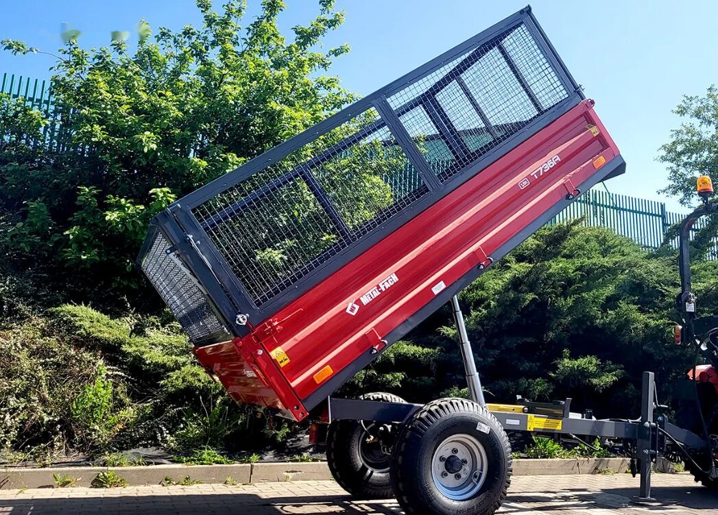 Metal-Fach T736A/1 - 1,5t - Farm tipping trailer/ Dumper: picture 1 Metal-Fach T736A/1 - 1,5t - Farm tipping trailer/ Dumper: picture 1