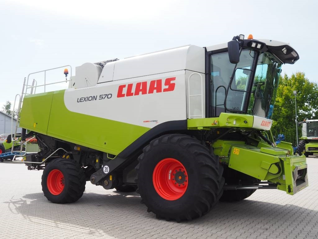 Claas Lexion 570 4WD + V750 - Combine harvester: picture 4 Claas Lexion 570 4WD + V750 - Combine harvester: picture 4