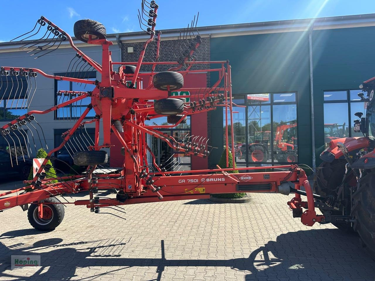 Kuhn GA 7501 - Tedder/ Rake: picture 2 Kuhn GA 7501 - Tedder/ Rake: picture 2