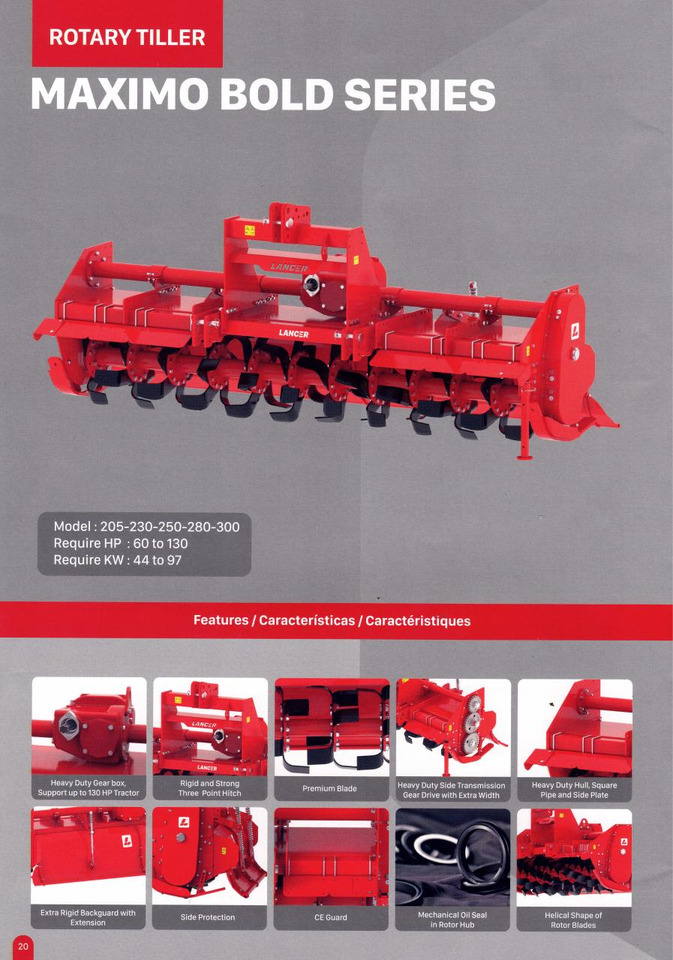 Lancer Maximo Bold 300 - Garden tiller: picture 3 Lancer Maximo Bold 300 - Garden tiller: picture 3