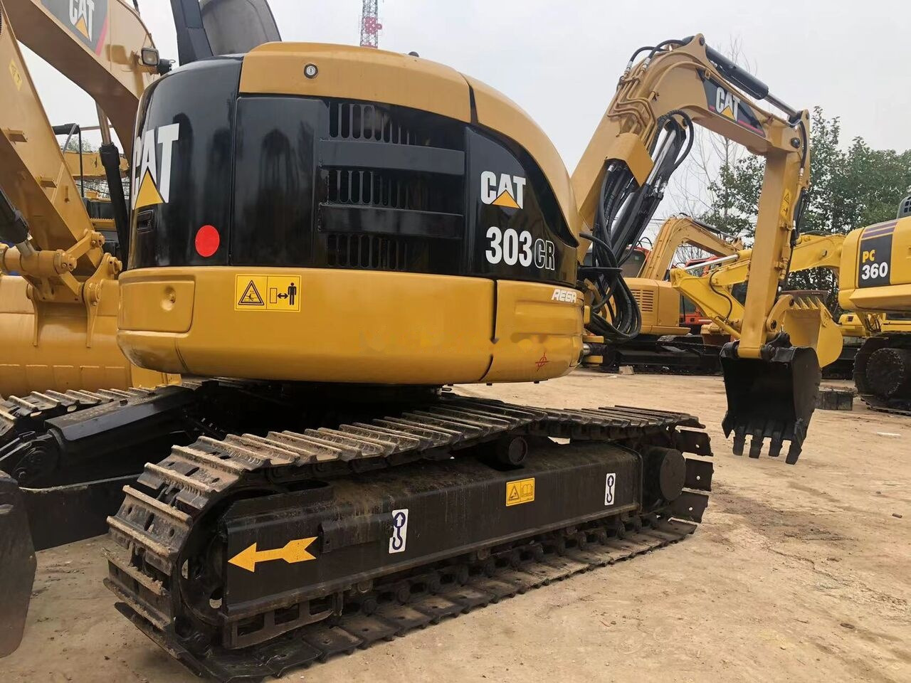 Caterpillar 303CR - Mini excavator: picture 3 Caterpillar 303CR - Mini excavator: picture 3