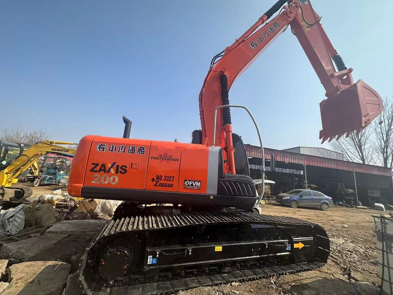 Hitachi ZX200 - Crawler excavator: picture 4 Hitachi ZX200 - Crawler excavator: picture 4