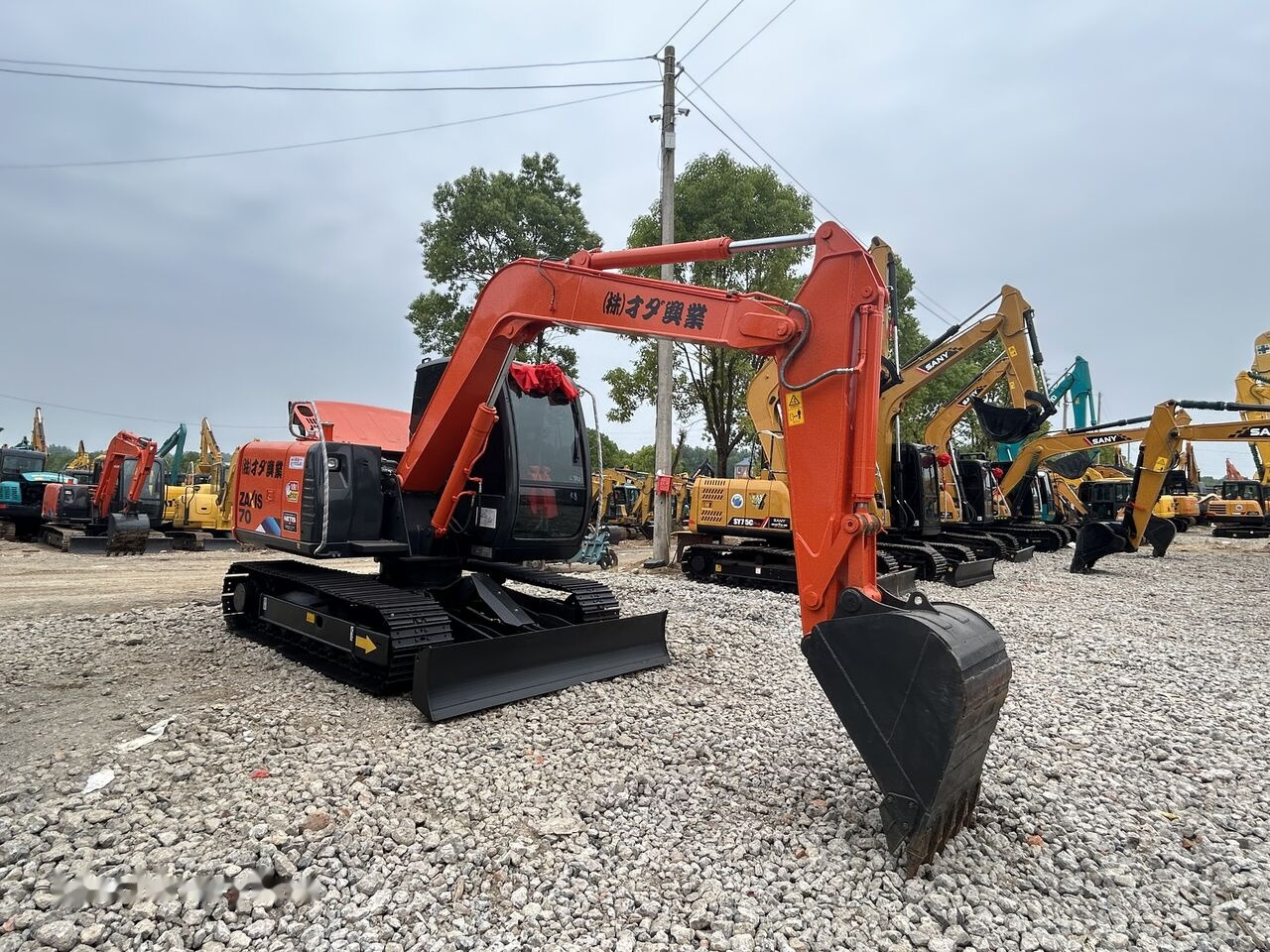 Hitachi ZX70 - Crawler excavator: picture 5 Hitachi ZX70 - Crawler excavator: picture 5