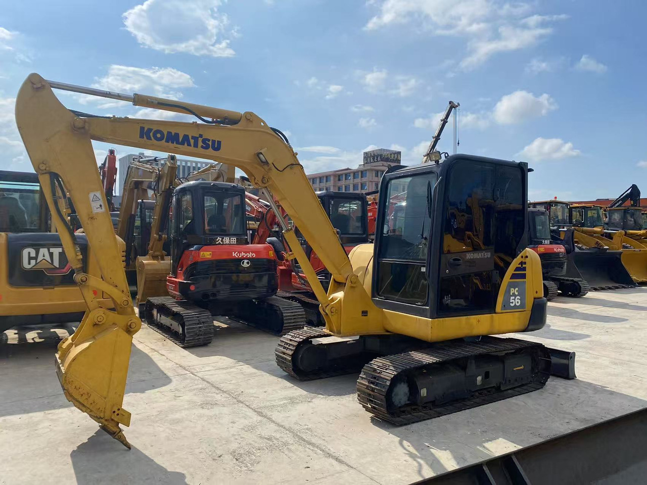 KOMATSU PC56-7 - Mini excavator: picture 5 KOMATSU PC56-7 - Mini excavator: picture 5