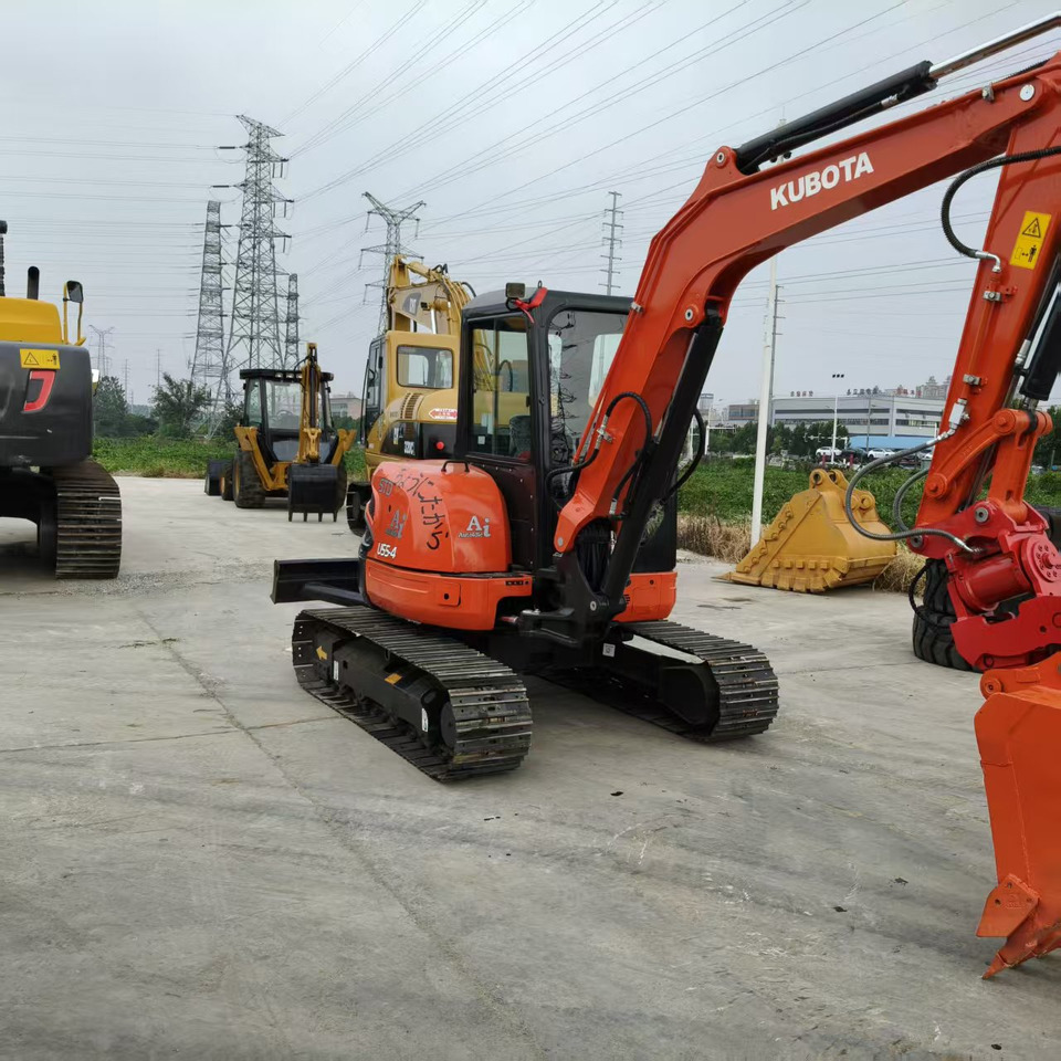 KUBOTA U55-4 - Mini excavator: picture 3 KUBOTA U55-4 - Mini excavator: picture 3