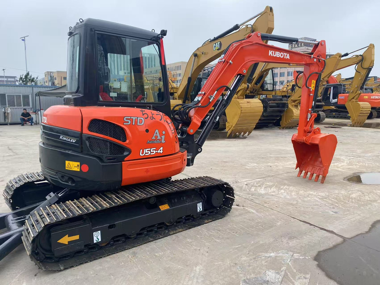 KUBOTA U55-4 - Mini excavator: picture 1 KUBOTA U55-4 - Mini excavator: picture 1