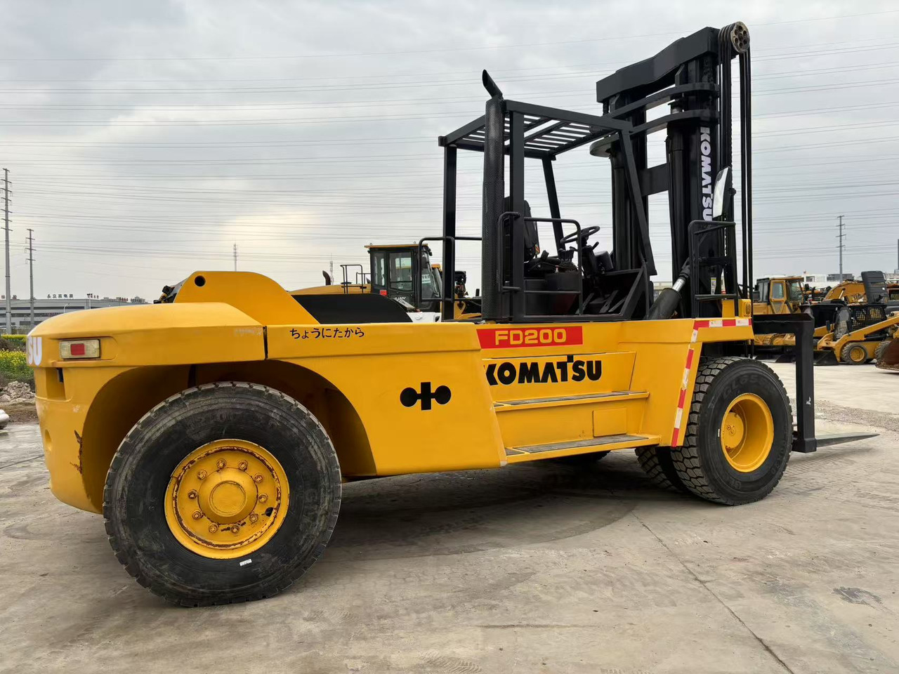 Komatsu FD200 - Diesel forklift: picture 3 Komatsu FD200 - Diesel forklift: picture 3