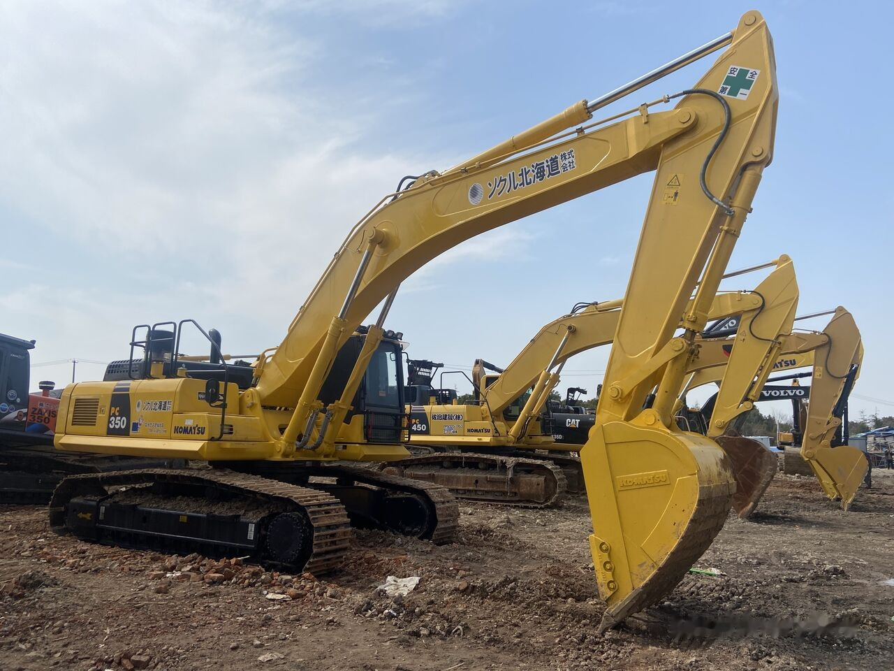 Crawler excavator Komatsu PC350: picture 10