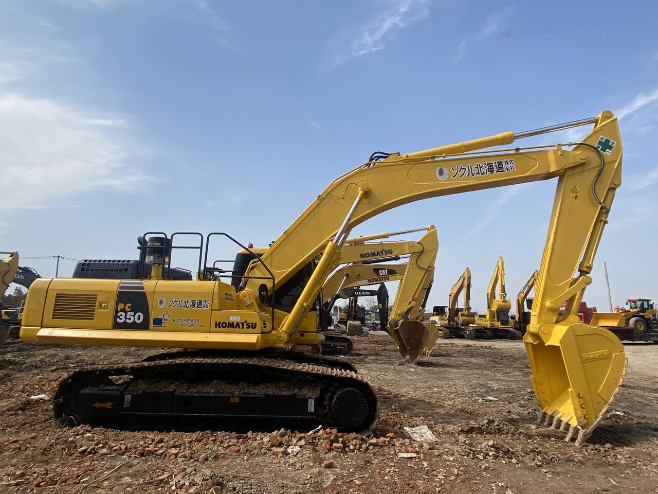 Crawler excavator Komatsu PC350: picture 9