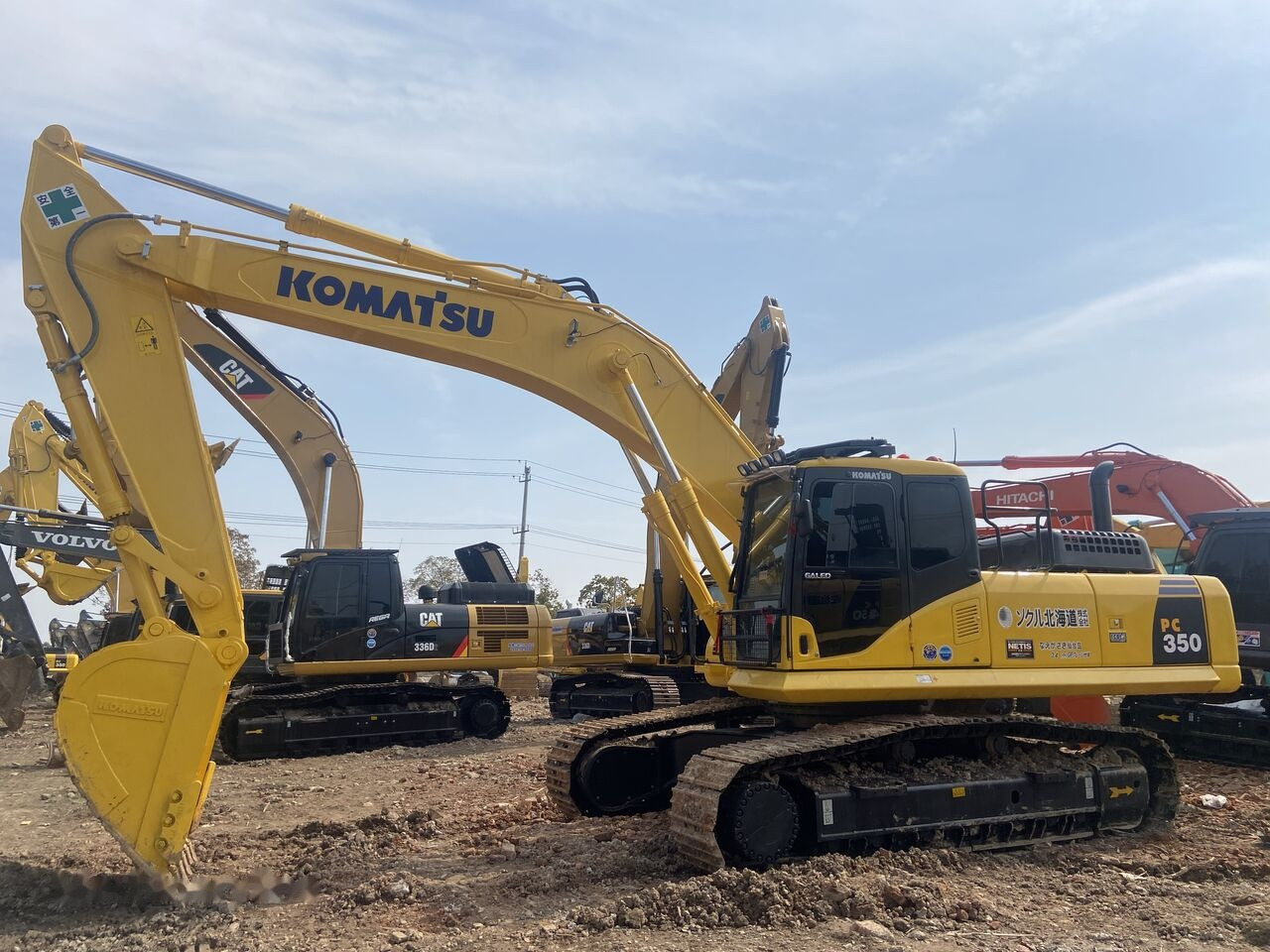 Crawler excavator Komatsu PC350: picture 7