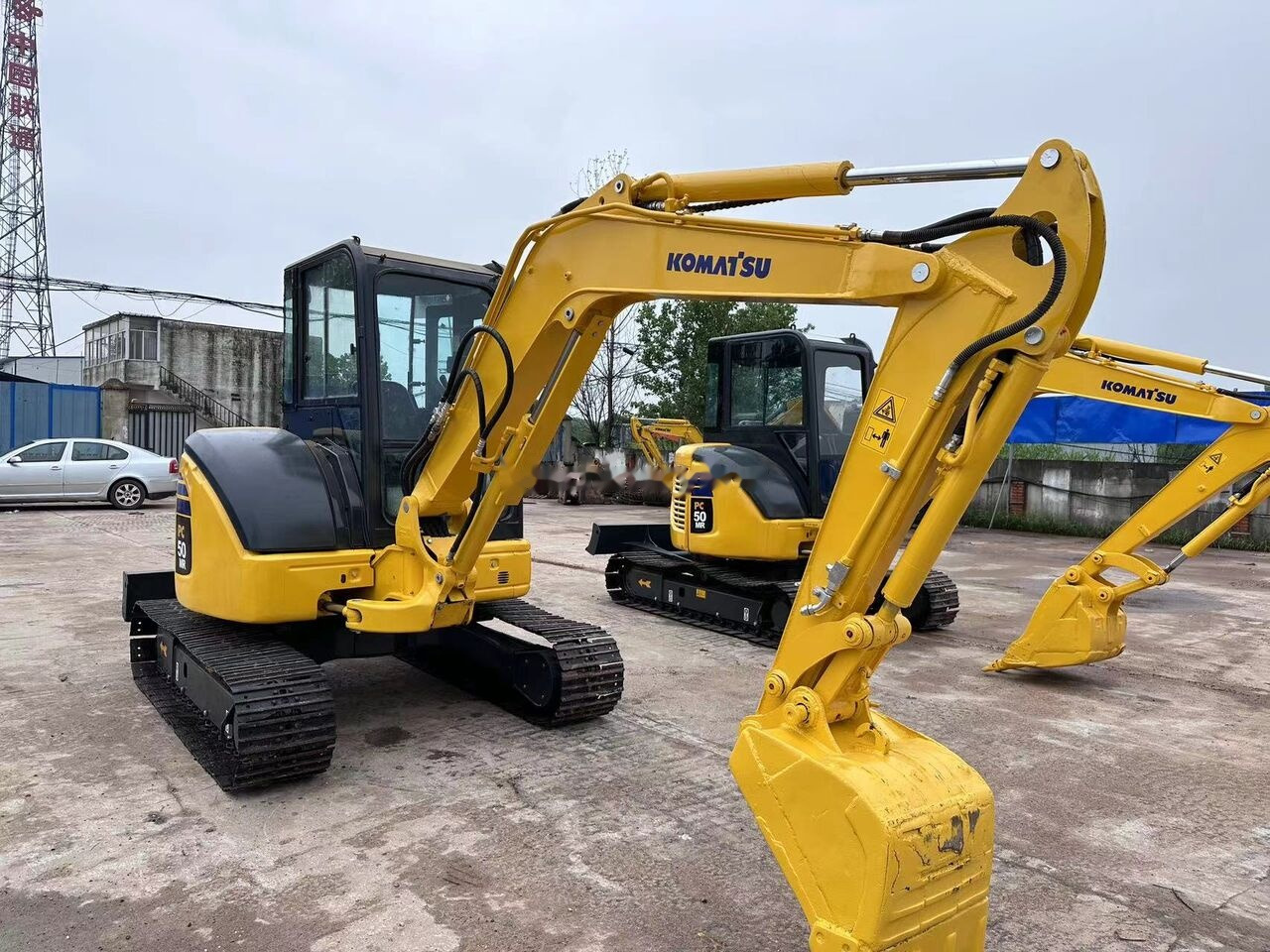 Komatsu PC50MR - Mini excavator: picture 4 Komatsu PC50MR - Mini excavator: picture 4
