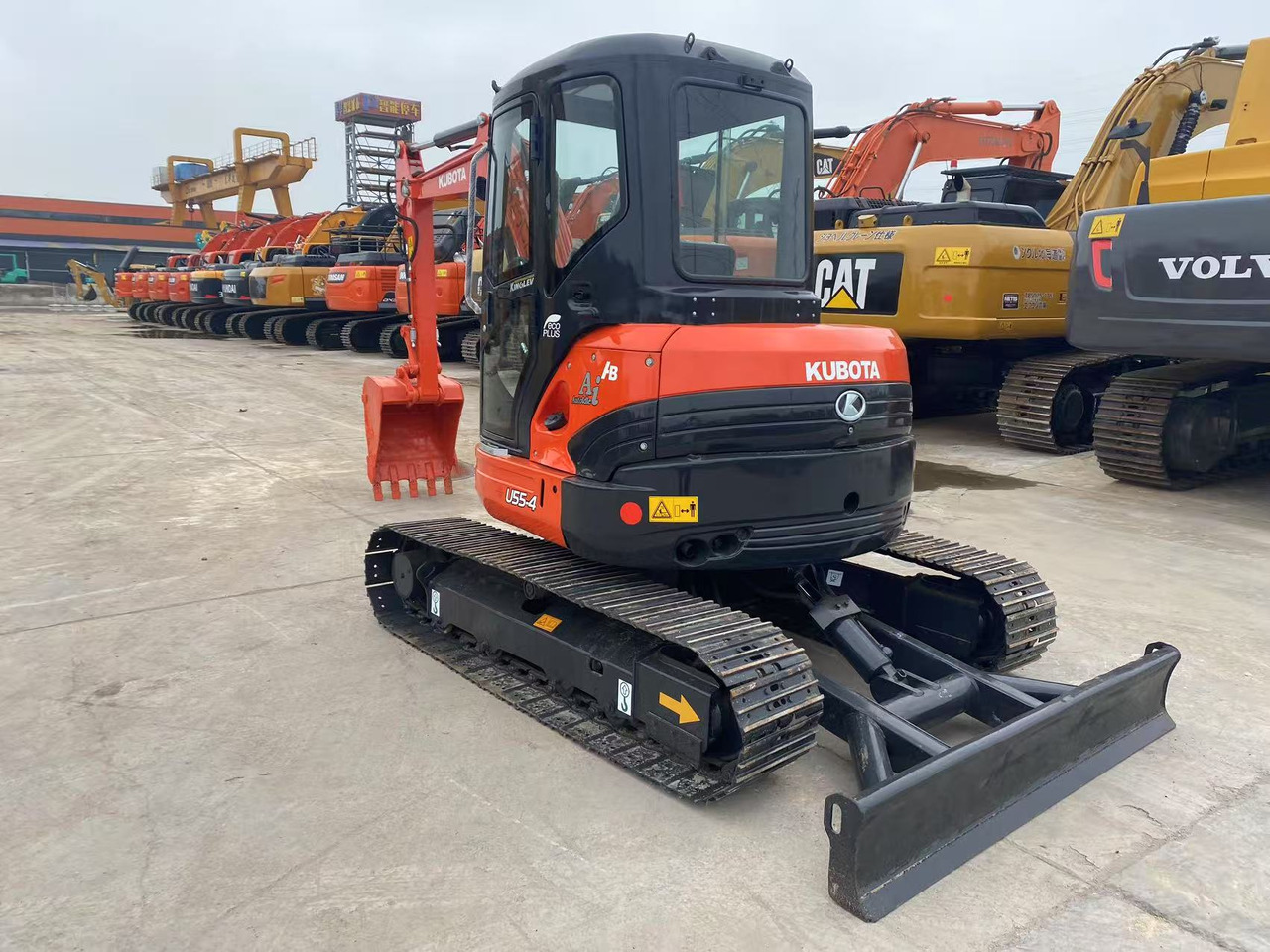 Kubota U55-4 - Mini excavator: picture 4 Kubota U55-4 - Mini excavator: picture 4