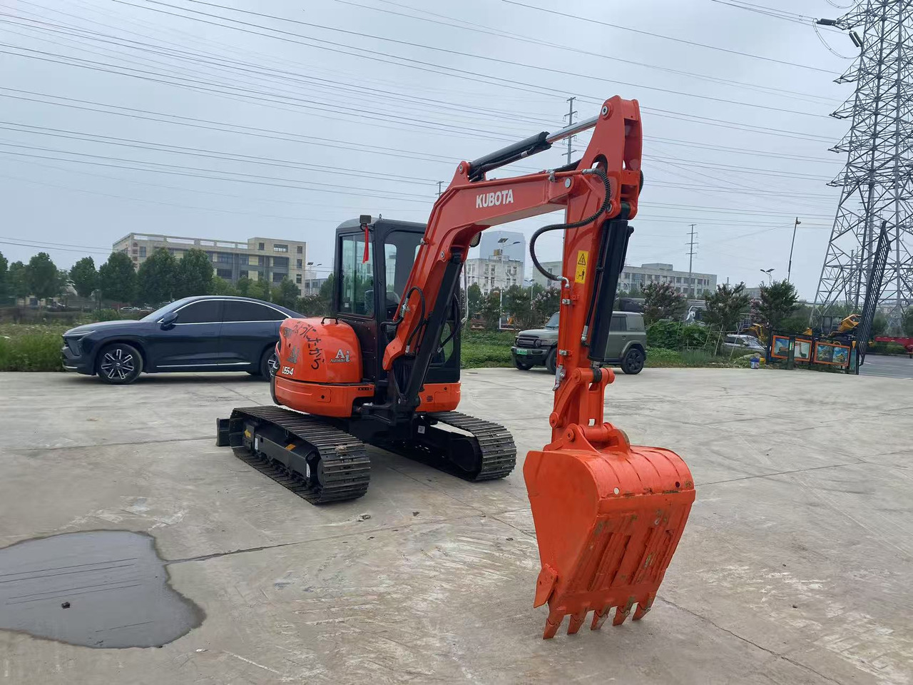 Kubota U55-4 - Mini excavator: picture 5 Kubota U55-4 - Mini excavator: picture 5